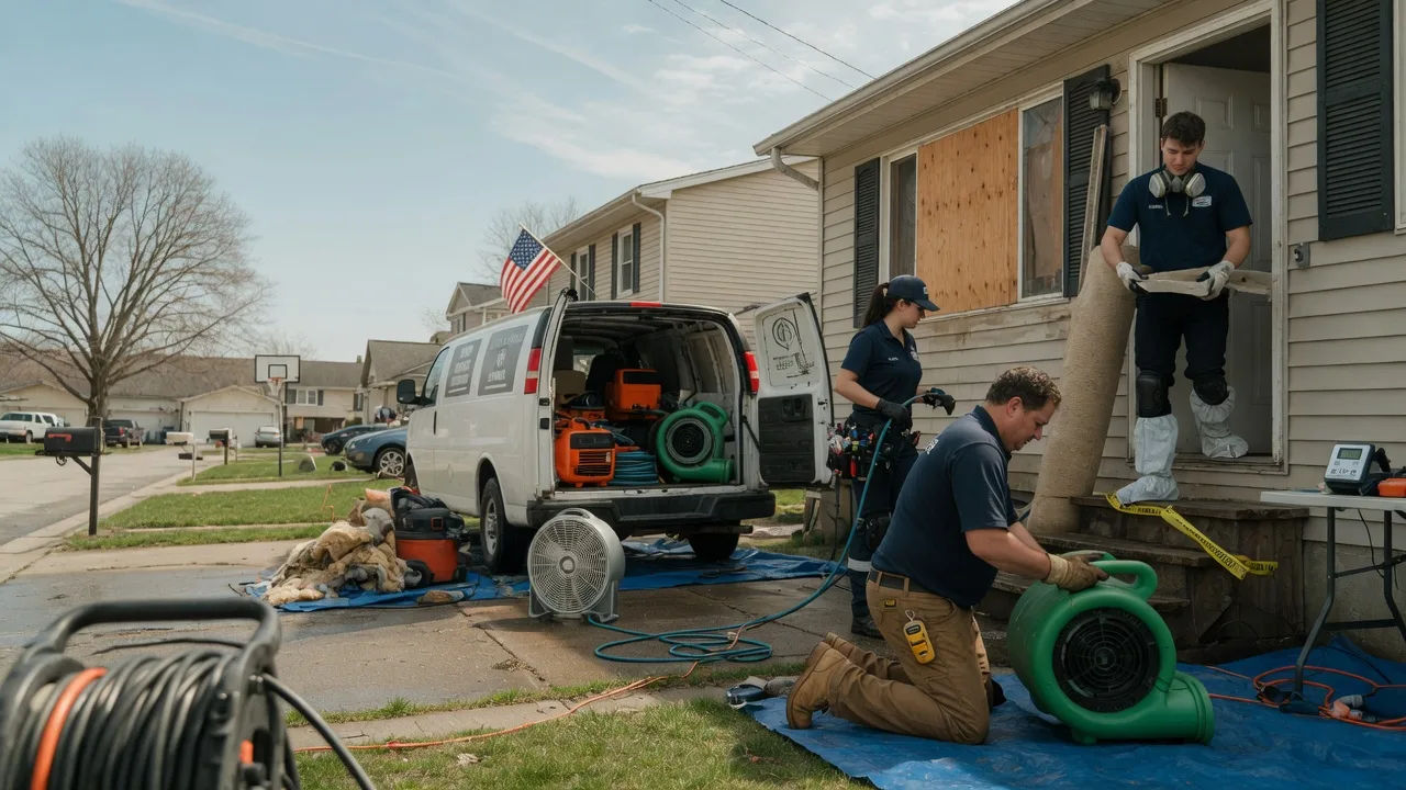 Water Damage Restoration in Midlothian, VA near me